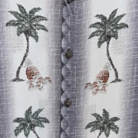 Batik Bay Hawaiian Campia Short Sleeve Tropical Button Shirt Size XL - Picture 4 of 7